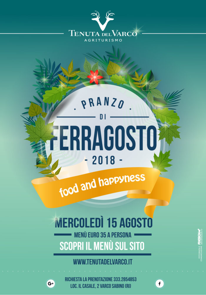 Pranzo di Ferragosto 2018 Tenuta del